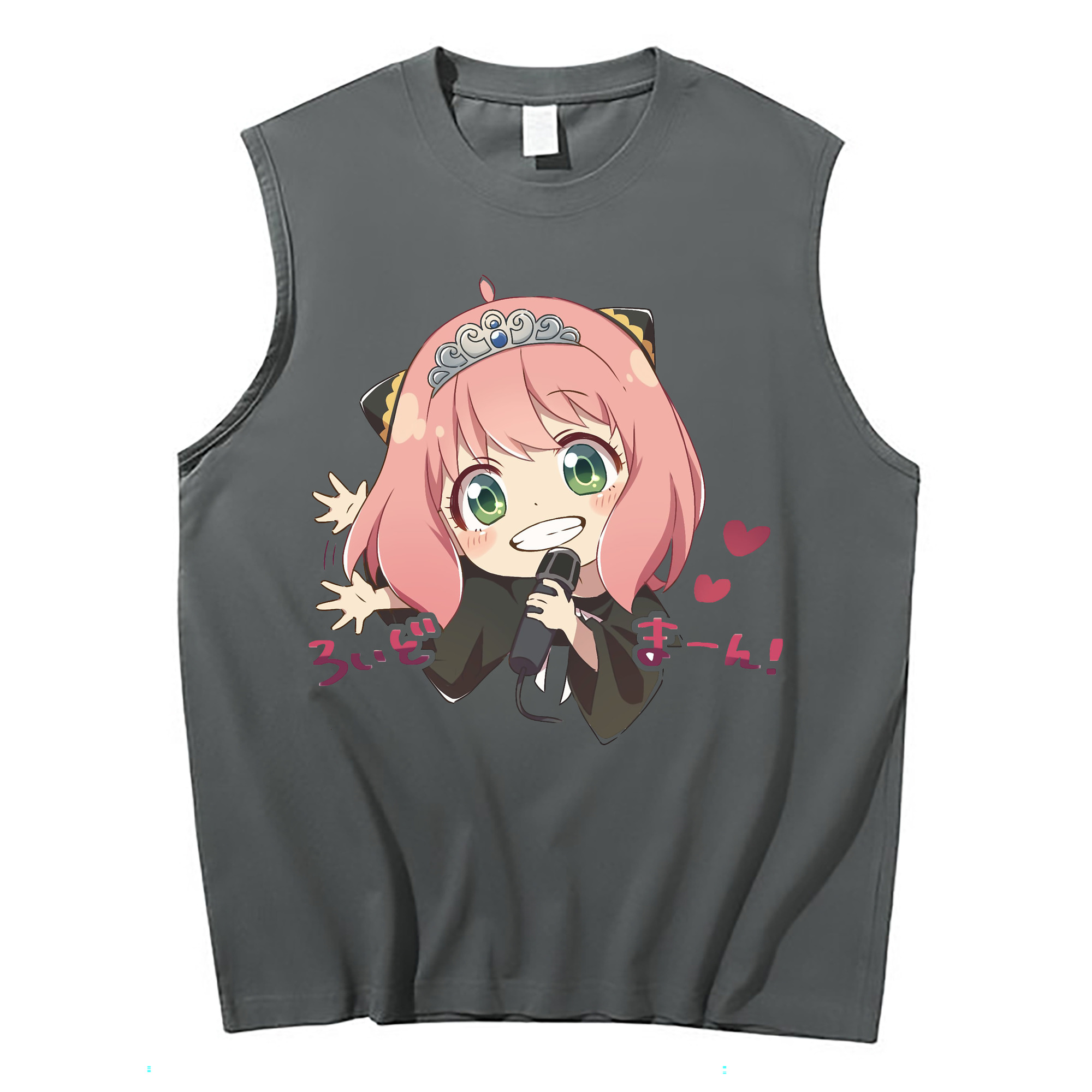 （画像用） SPY×FAMILY间谍家家酒 コットン100％タンクトップ（フロントプリント）